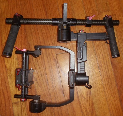 DJI Romin-M Professional Handheld Gimbal stabilizer System As Is -for parts only - 第 2/18 張圖片