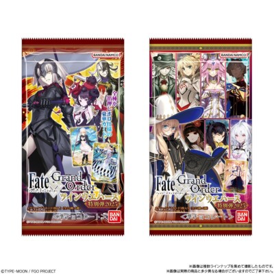 Bandai Fate Grand Order FGO Special 2025 Twin Wafer Cards Box