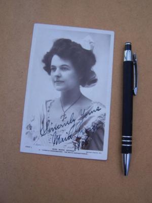 Marie George Autogramm ( Code J21 ) bitte nach unten scrollen