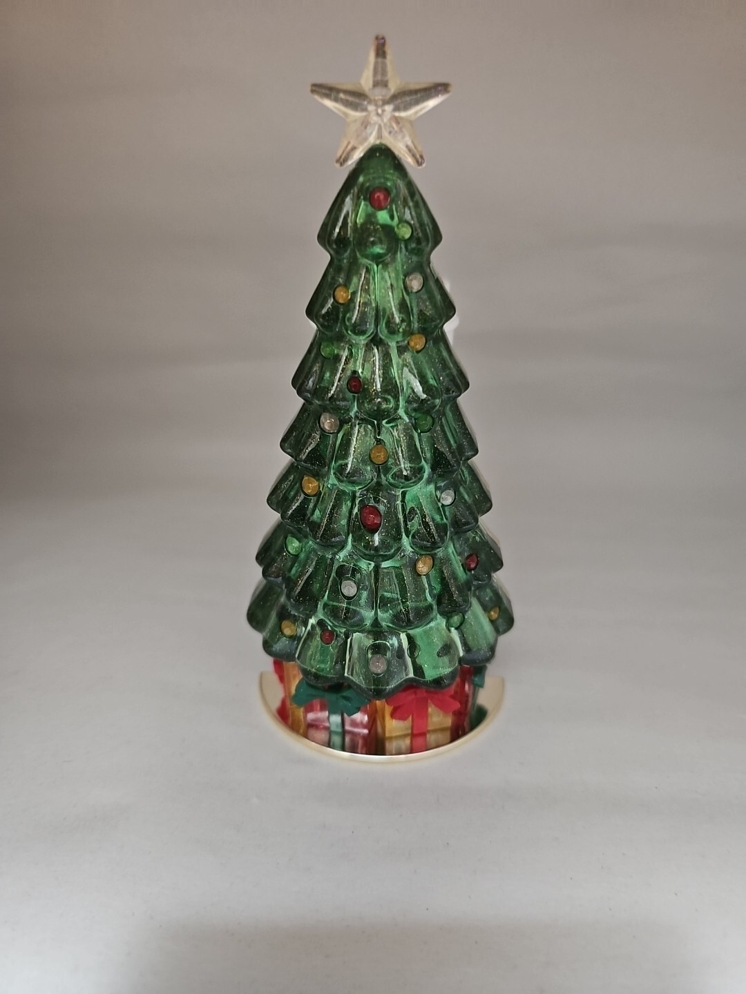 New Bath & Body Works Light-Up Green Christmas Tree Wallflower Plug In-image