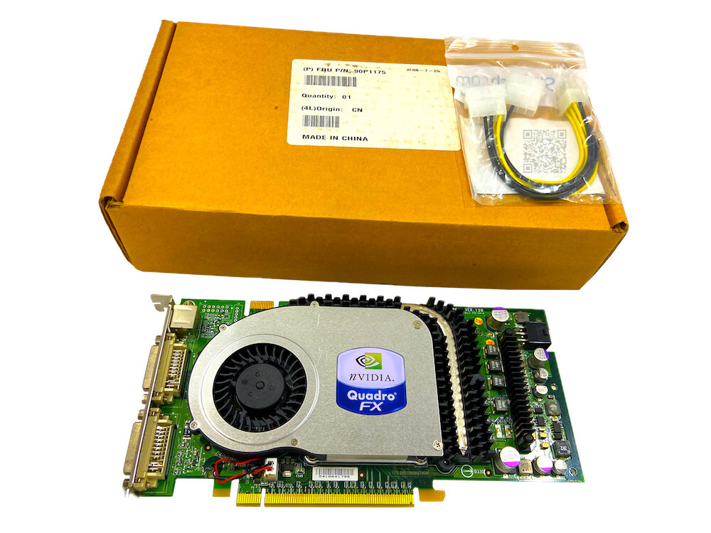 90P1175 | IBM NVIDIA Quadro FX 3400 256MB 256-bit GDDR3 PCI-E x16