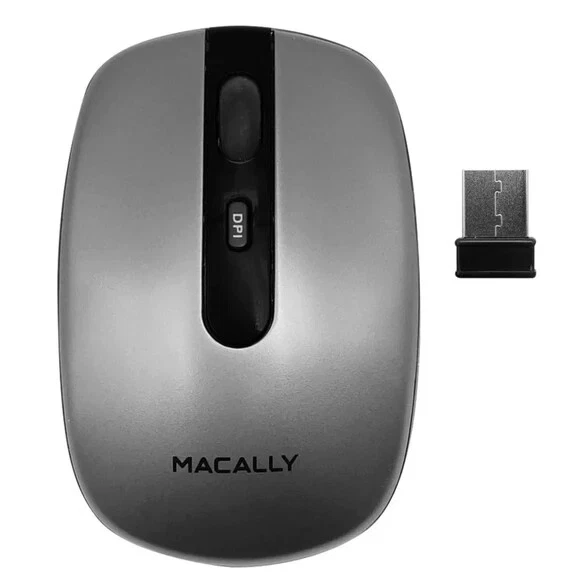 Wireless RF Optical Mouse - Rechargeable - Macally - Image 3 of 4