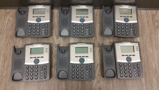 PARTS/REPAIR Lot of SIX 6 Cisco RINGCENTRAL SPA303 office phones
