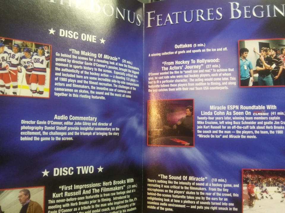 Miracle, widescreen, 2-disc, true story (2004 DVD) - Image 3 of 4