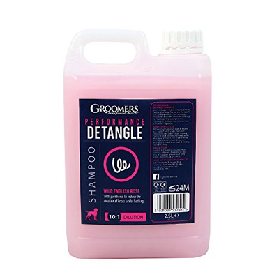 groomers performance detangle shampoo