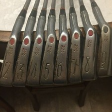 Wilson Staff Dynapower Fluid Feel Turfrider Irons set 2-9 Steel shafts R-flex RH