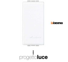 BTICINO LIVING LIGHT N4950 bianco tappo falso polo Copriforo  ORIGINALE