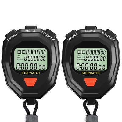 Timer Digital Stopwatch Timer with Lanyard Professional Stop Watch