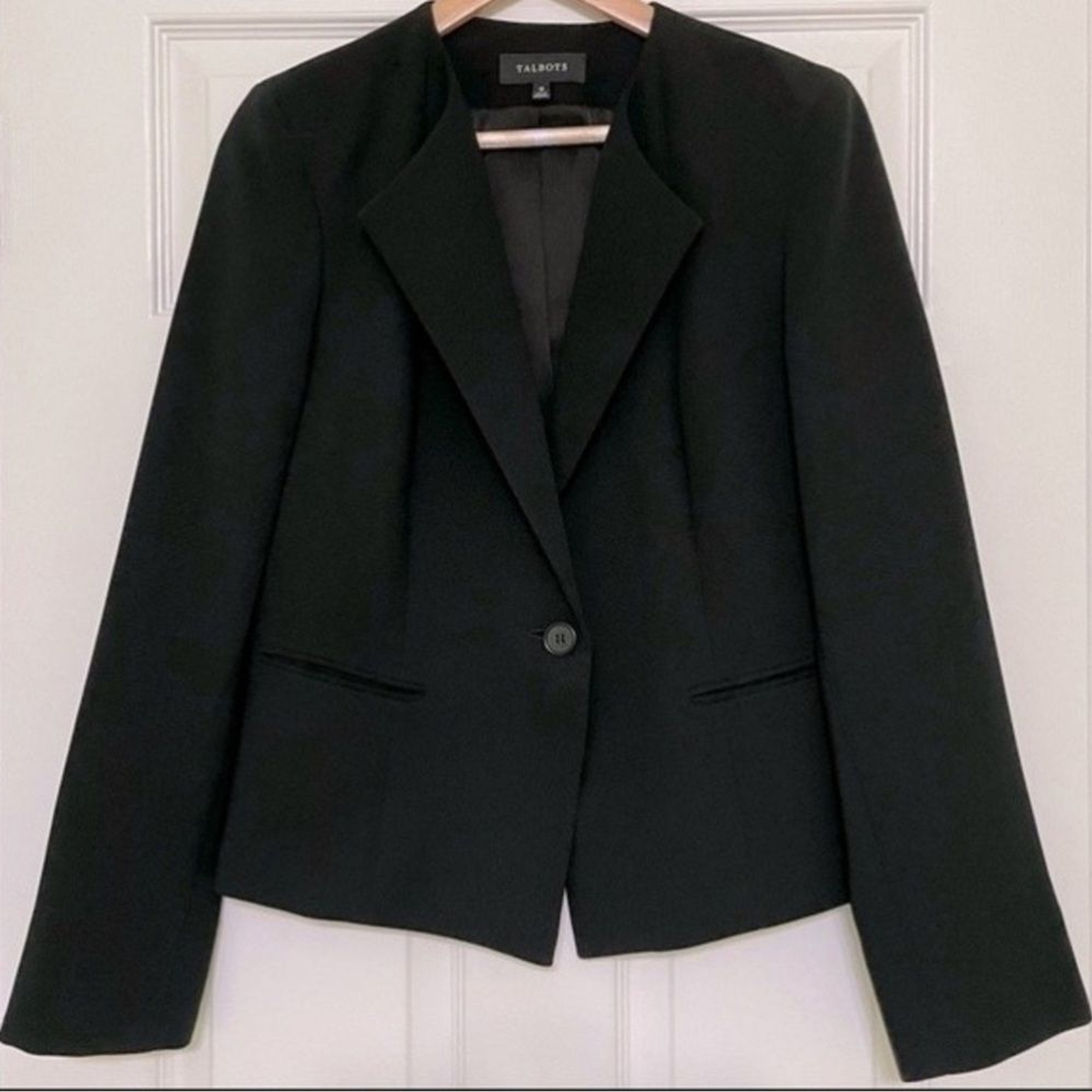 Talbots Split Cuff Blazer - image 4