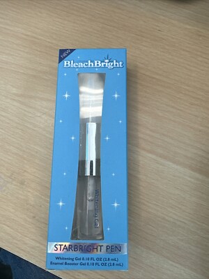 Bleachbright StarBright Teeth Whitening Dual Action Gel Pen - White Smile Now!