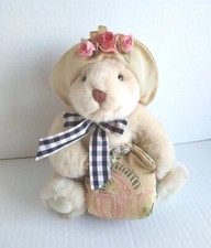 Russ Li'l Creampuffs Berries Bear Hat Bow Purse Bag 7 Inch Stuffed Plush