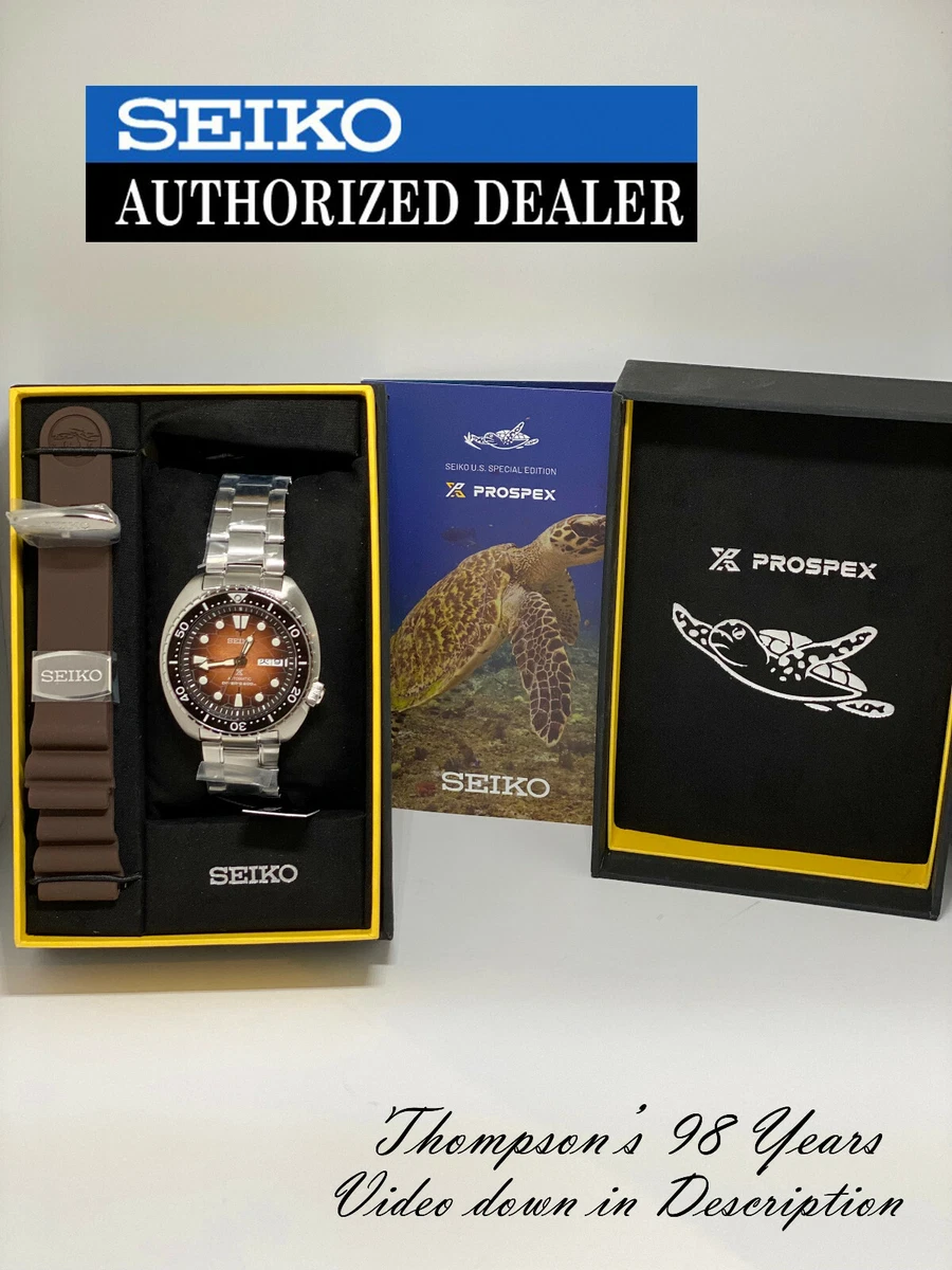 Seiko Automatic Prospex Turtle Divers 200M Special Edition Watch SRPH55 NEW