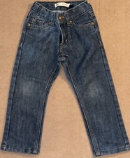 Used Levi's Boy Youth 511 Straight Regular Fit Through Thigh Performance Size 2T