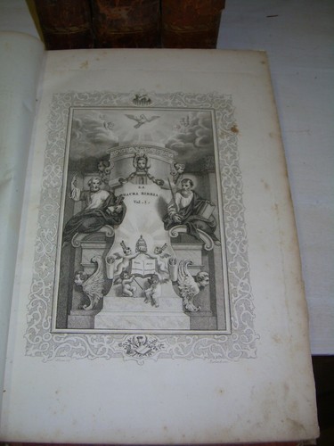 DIE HEILIGE BIBEL - A. MARTINI - FLORENZ 1852 - 4 BÄNDE - Bild 3 von 3