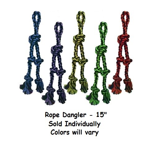 Tough Knotted Tennis Ball Durable Chew Choose Shape Colors Vary