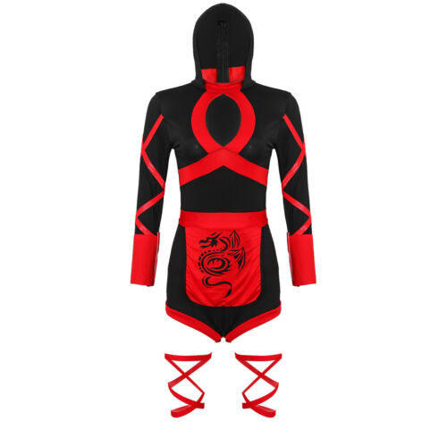 Womens Men Japanese Anime Cosplay Costume Halloween Carnival Fancy Dress Outfit - Picture 28 of 46
