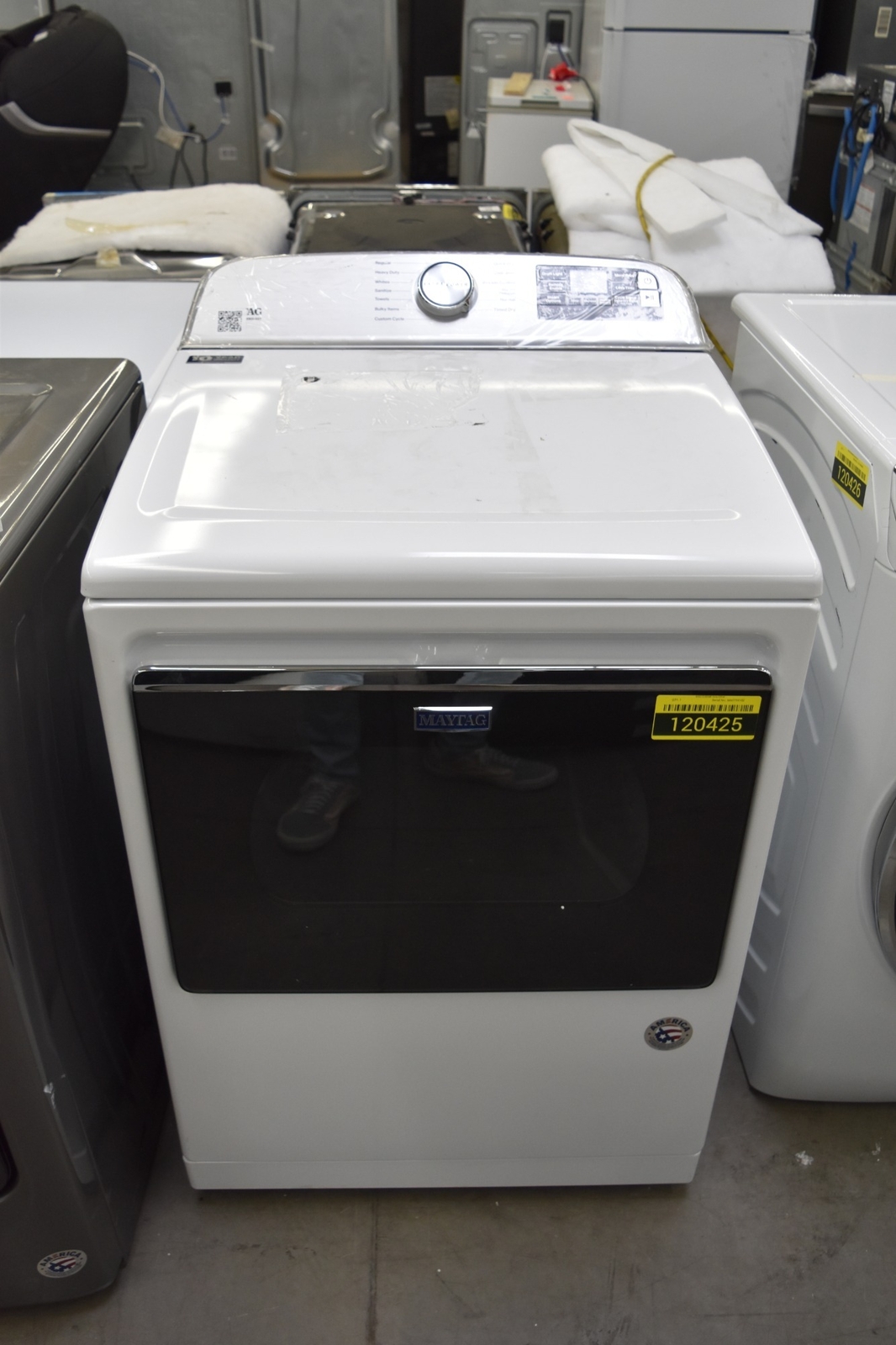 Maytag MED7230HW 27" White Front Load Electric Dryer 120425 eBay