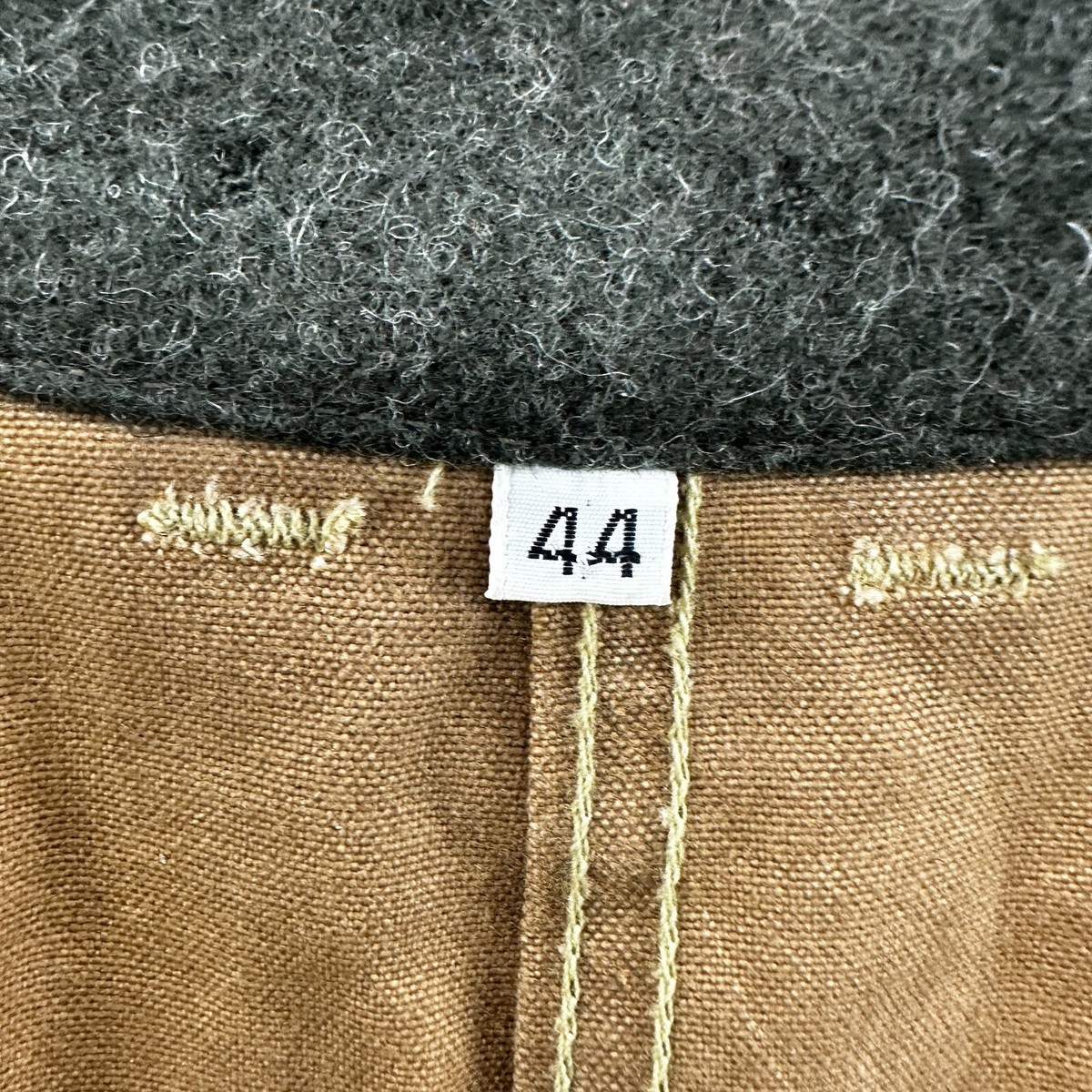 VINTAGE Filson Jacket Mens 44 Beige Button Down Tin Waxed VINTAGE Filson Jacket Mens 44 Beige Button Down Tin Waxed