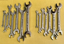 New Craftsman 14Pc Open End Wrench Set, SAE & Metric - Free Shipping