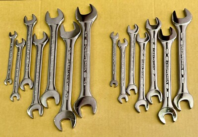 #ad New Craftsman 14Pc Open End Wrench Set SAE amp; Metric Free Shipping $42.42