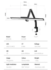 led table lights desktop lamp professional 97CRI