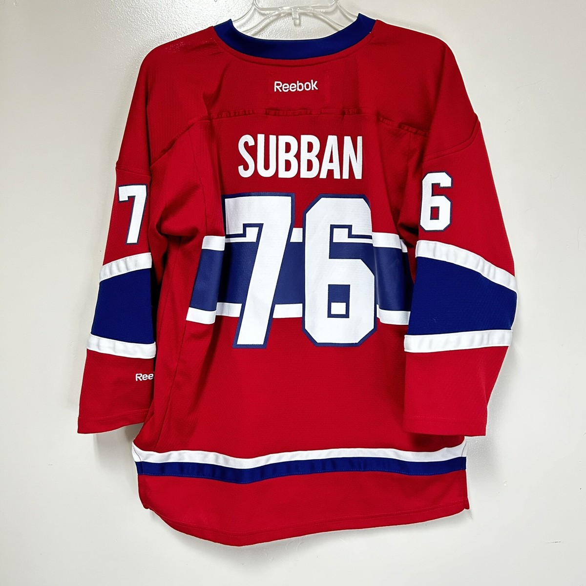 Vintage Reebok NHL Montreal Canadians PK Subban #76 Jersey Vintage Reebok NHL Montreal Canadians PK Subban #76 Jersey
