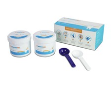 Dental VPS Putty Fast Set Impression Material, 350 mL Base and 350 mL Catalyst