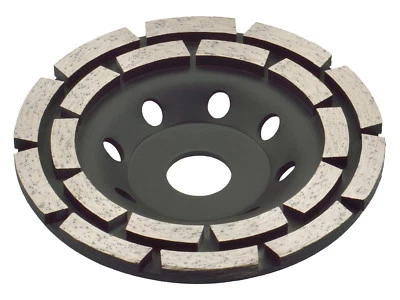 TRONGAARD Diamant Schleifteller/ Schleiftopf 125mm/ 22,23mm/ 19mm/ Doppelreihig