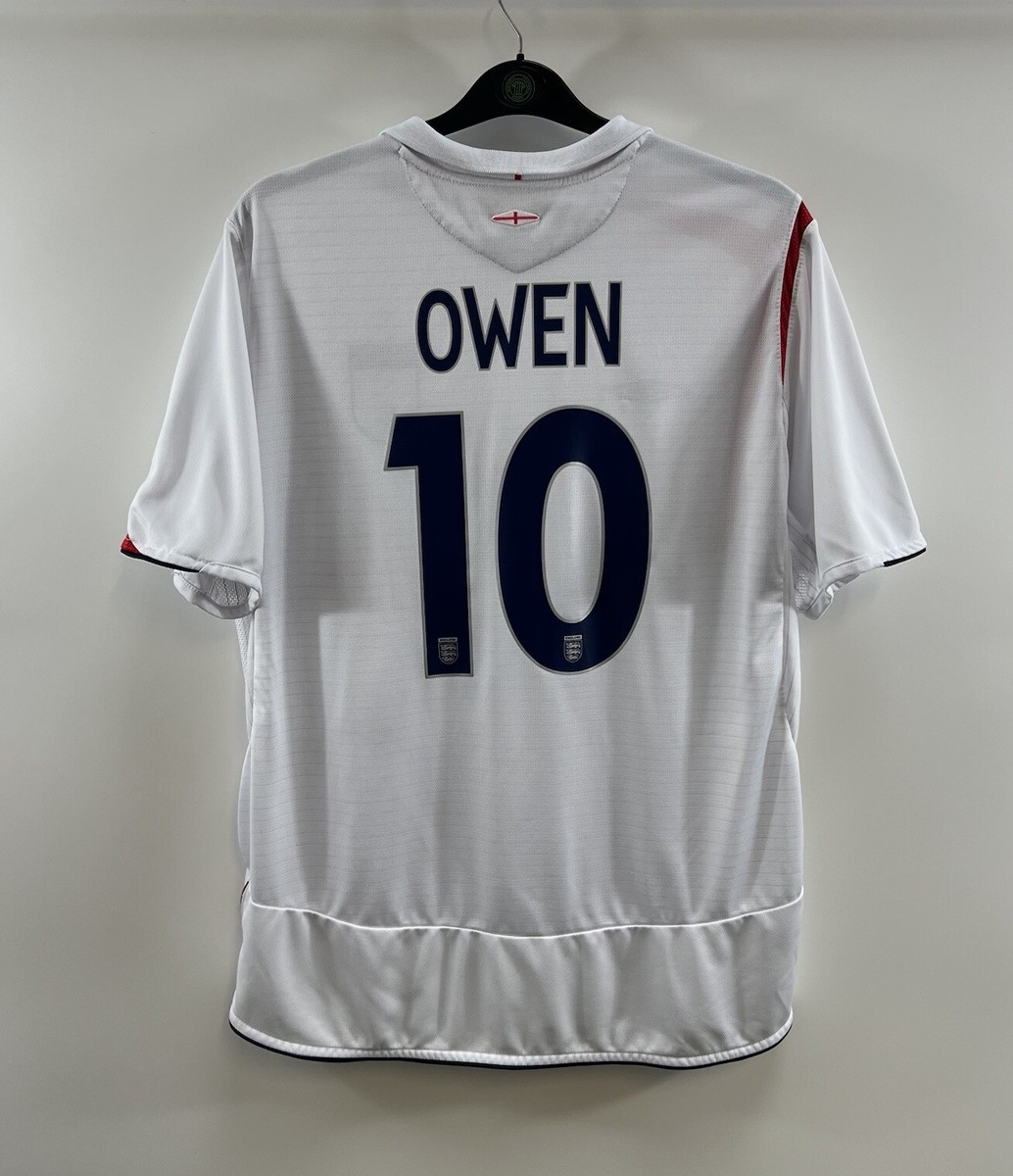 England Owen 10 Home Football Shirt 2005/07 Adults XL Umbro G374