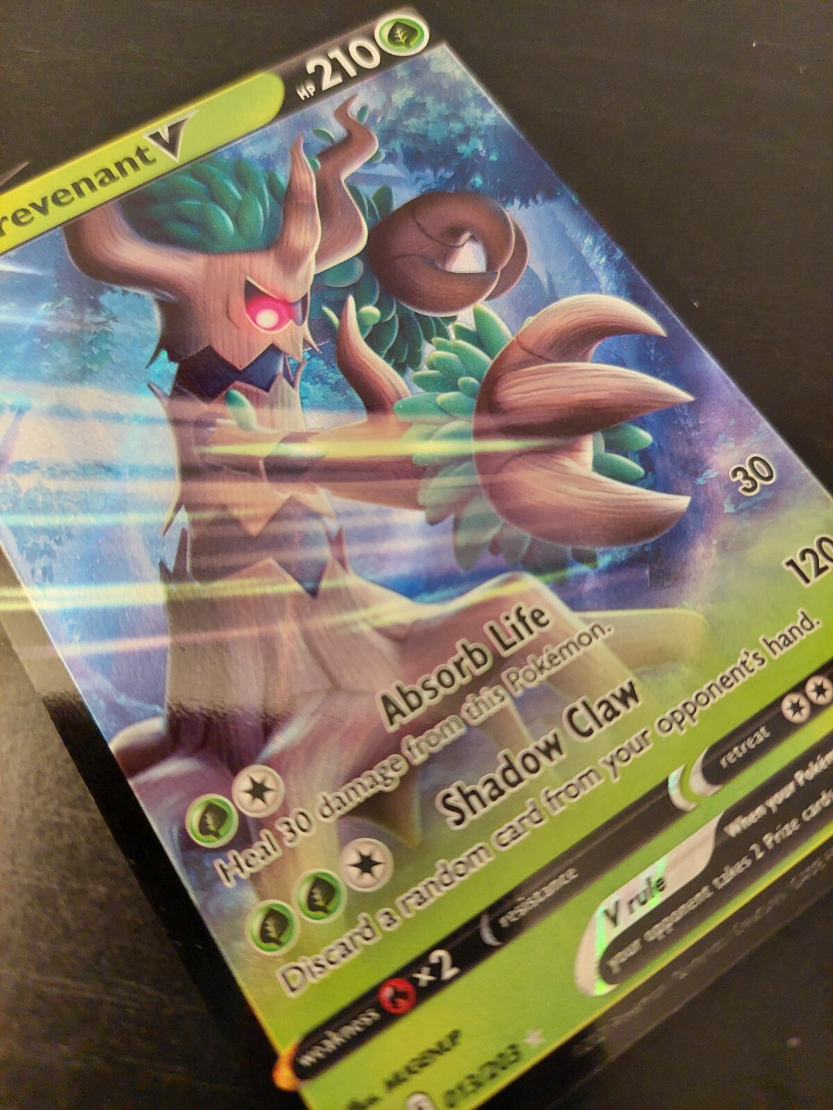 Trevenant V (13/203) Full-Art Pokemon card