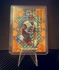 Ventrell Miller 2023 Rookie Mosaic Orange Prizm  /25 Jaguars #374