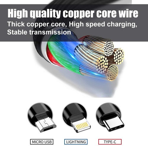 Dudao L8X 3-in-1 charging Cable: Unleash the Power of Versatility! - Picture 2 of 7