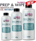 Prep And Wipe Nail Gel Polish Cleanser Cleaner UV LED Manicure FAST DELIVERY "UK