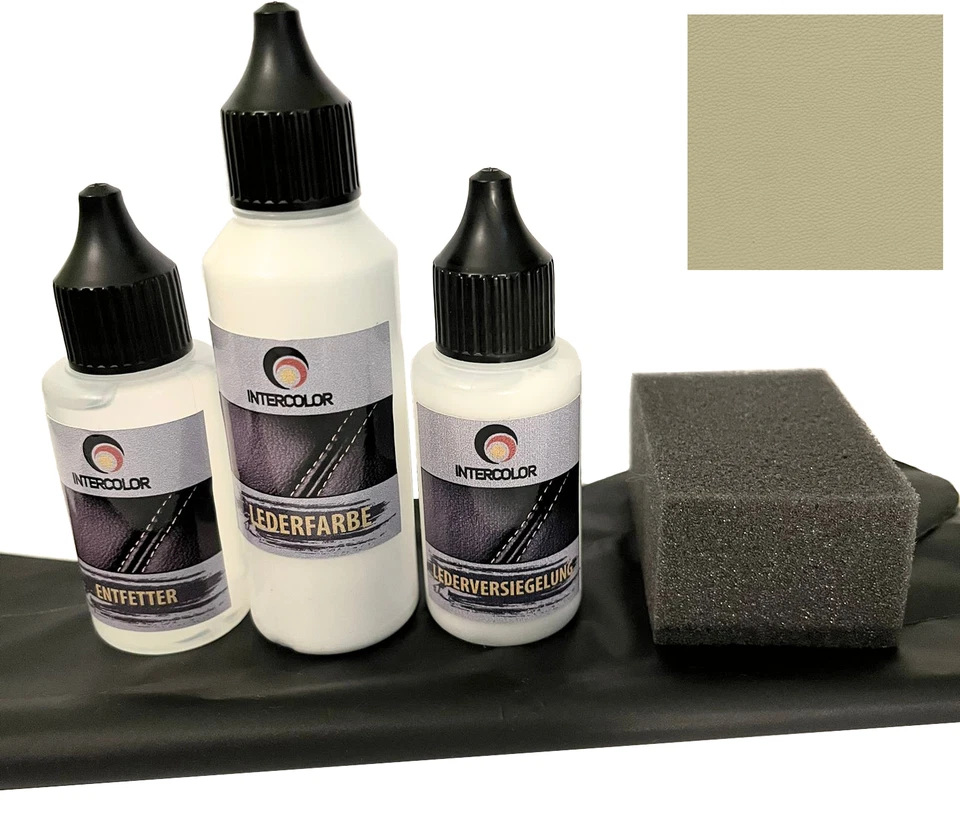 Kit riparazione vernice pelle auto BMW Dakota Oyster per pelle ed ecopelle
