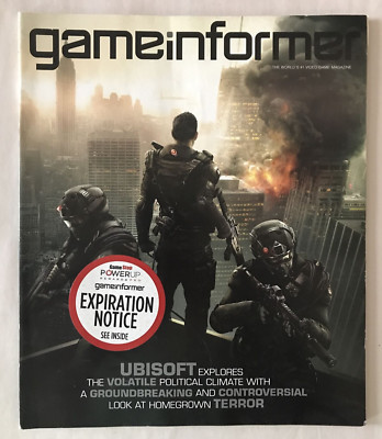 GAME INFORMER MAGAZINE-ISSUE 224-DECEMBER 2011-RAINBOW 6 PATRIOTS-COVER 1 of 2