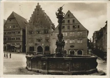 CPA AK Rothenburg Partie am Marktplatz GERMANY (1077180)