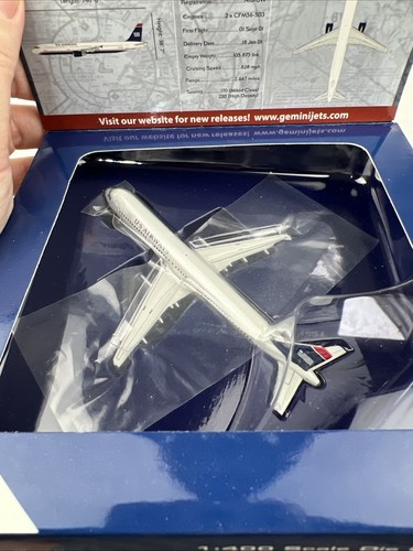 Gemini Jets US Airways GJUSA899 Airbus A321 1:400 Scale - Picture 8 of 15