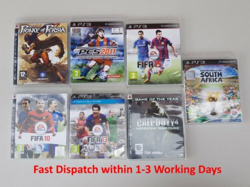 Lot de 7 jeux PS3, Prince of Persia, PES2011 Pro Evolution Soccer et bien d'autres - Photo 1/12