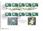 2017 Australian Succulents (Gunniopsis Quadrifida Gutter Strip) Wesley FDC