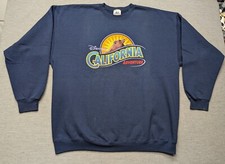Vintage Disney  s California Adventure Pixar Pier Crewneck Sweatshirt Sz 2XL USA