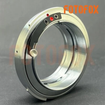 FOTOFOX Contax Rangefinder CRF RF Lens to Leica Mount L39 Adapter RF-L39 Brass