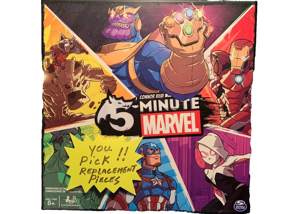 5 Minute Marvel ENCHANTRESS DOOR CARD 2016 Spin Master Game Card MASTERMIND - Image 2 of 2