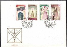 Liechtenstein 1985 The Four Cardinal Virtues FDC - Set Of Four Stamps - Mint