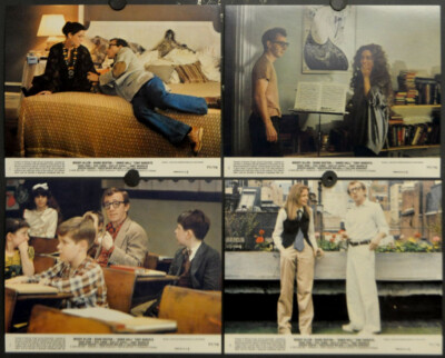Annie Hall 1977 Original 8X10 Mint Lobby Card Set Woody Allen Diane Keaton