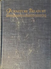 FURNITURE TREASURY Two Volumes in One Book 1954 5000 Illustrations 7.5 lbs!