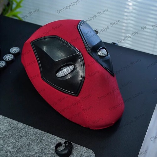 Maschera Deadpool Cosplay Marvel Comics Film Deadpool & Wolverine Occhi Moventi - Imagen 3 de 8