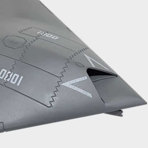 1 pz scala 1/45 lega pressofusa cinese G-11 stealth UAV modello aereo giocattolo regalo - Foto 10 di 21