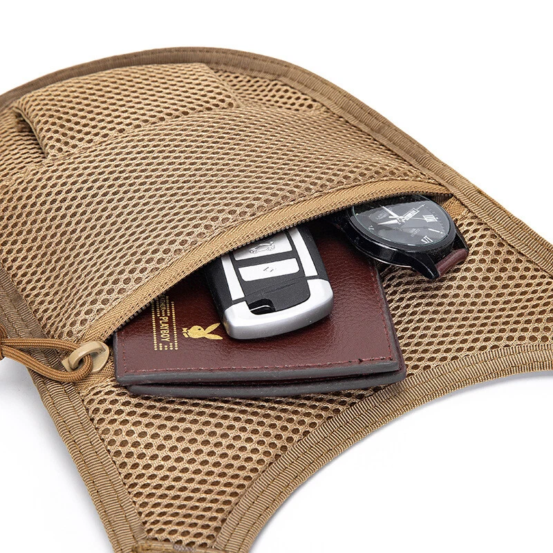 Underarm Sling Bag for Men Anti Theft Conceal Carry Crossbody Tactical Molle Bag - Image 3 of 4