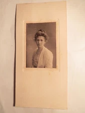 Beuthen o. S. / Upper Silesia 31st Else Heidrich as a young woman/large photo