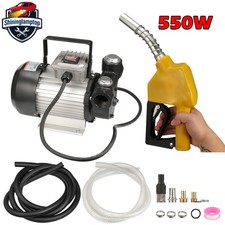 Diesel Transfer Pump Self Priming Fuel Extractor Fluid Oil Bio Electric 220 240v